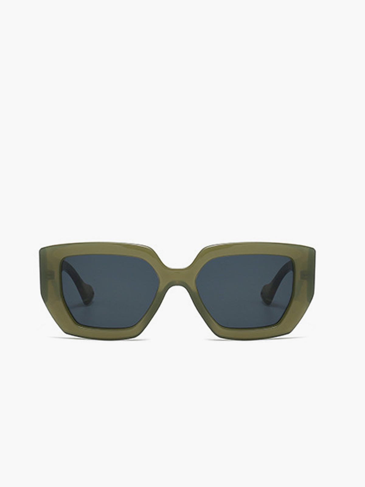 Marble Printed Square Sunglasses